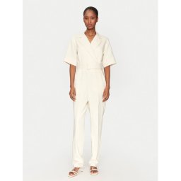 Marella Гащеризон Banana 2513241011 Бял Slim Fit