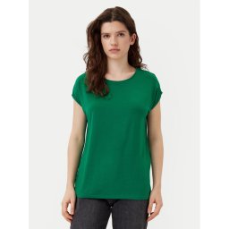 Vero Moda Тишърт Ava 10284468 Зелен Regular Fit