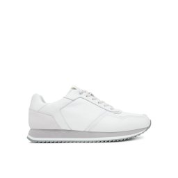 Calvin Klein Сникърси Low Top Lace Up Lth Mono HM0HM01807 Сив