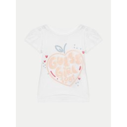 Guess Тишърт A5GI01 K6YW4 Бял Regular Fit
