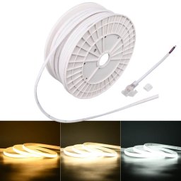 Premium COB LED Лента 220V IP65 Чист Лъч Светлина Комплект 3000K/4000K/6500K