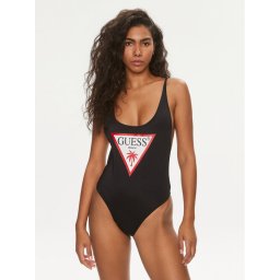 Guess Бански костюм E4GJ48 LY00K Черен