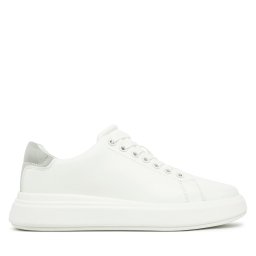 Сникърси Calvin Klein Cupsole Lace Up - Suede Bt HW0HW02404 Бял