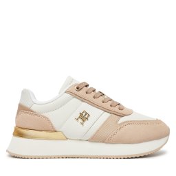 Сникърси Tommy Hilfiger Th Fashion Runner FW0FW08475 Бежов