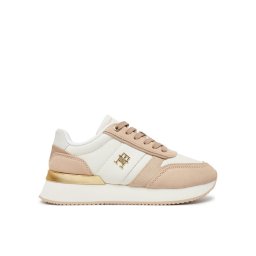 Tommy Hilfiger Сникърси Th Fashion Runner FW0FW08475 Бежов