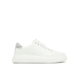 Calvin Klein Сникърси Cupsole Lace Up - Suede Bt HW0HW02404 Бял