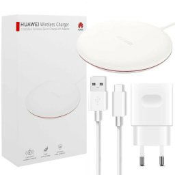 Безжично зарядно устройство Huawei CP60, 5A, Кабел Type C, White