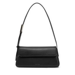 Дамска чанта Calvin Klein Jeans Belted Small Shoulder Bag LV04K3110G Черен