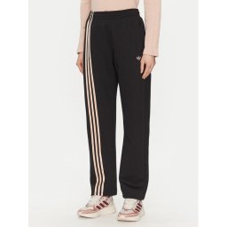 adidas Долнище анцуг 3-Stripes Sweat JJ0941 Черен Loose Fit