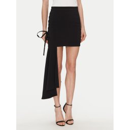 Elisabetta Franchi Мини пола GO-071-51E2-V340 Черен Regular Fit