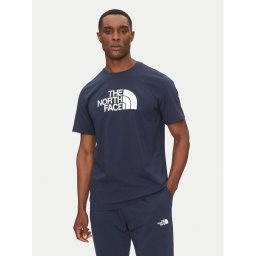 The North Face Тишърт Easy NF0A8A6C Тъмносин Regular Fit