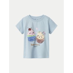 NAME IT Тишърт Bethany 13237842 Син Regular Fit