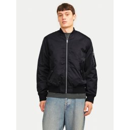Jack & Jones Яке бомбър Ocean 12256857 Черен Regular Fit