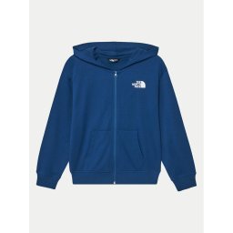 The North Face Суитшърт NF0A89HG Син Oversize