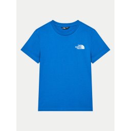 The North Face Тишърт Simple Dome NF0A8DRP Син Regular Fit