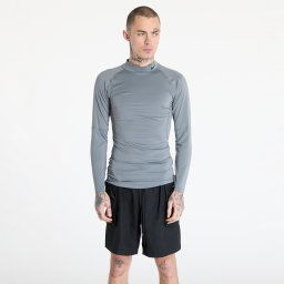 Тениска Nike Pro Men's Dri-FIT Fitness Mock-Neck Long-Sleeve Top Smoke Grey/ Black XL