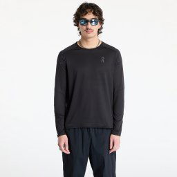 Тениска On Performance Long Sleeve Tee Black/ Eclipse L