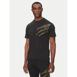 Plein Sport Тишърт SAEC MTK8019 STE001N Черен Regular Fit