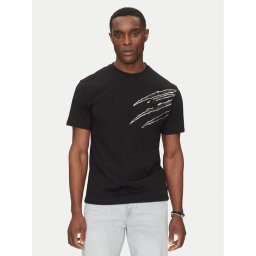 Plein Sport Тишърт SAEC MTK8019 STE001N Черен Regular Fit