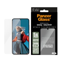 Стъклен протектор PanzerGlass за Samsung Galaxy S25, S24, UWF, Ceramic