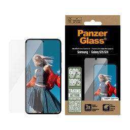Стъклен протектор PanzerGlass за Samsung Galaxy S25, S24, UWF, Прозрачен