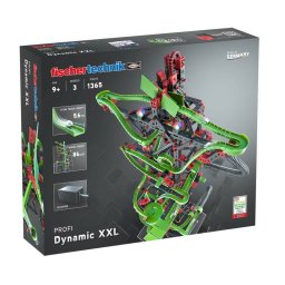 Конструктор Fischertechnik Dynamic XXL - Marble run, писта, 3 модела, 1310 компонента, Bluetooth, над 9г.