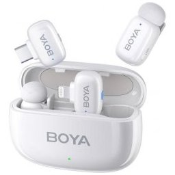 Microphone Mini USB-C and Lightning White