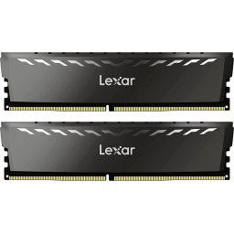 Lexar THOR 32GB (2x16GB) DDR4-3200 UDIMM XMP Memory with heatsink, Dual pack