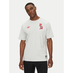 adidas Тишърт FC Bayern VRCT JL6112 Сив Regular Fit
