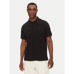The North Face Тениска с яка и копчета Essential NF0A8C1P Черен Regular Fit