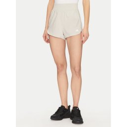 adidas Спортни шорти Pacer Training 3-Stripes JD2295 Бежов Regular Fit