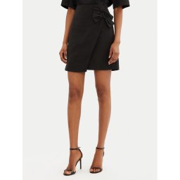 Bruuns Bazaar Мини пола Reginae BBW4394 Черен Slim Fit