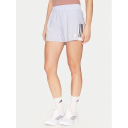 adidas Спортни шорти Own the Run Colorblock JP0831 Виолетов Regular Fit