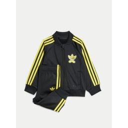 adidas Анцуг Smiley World SST JD2874 Черен Regular Fit
