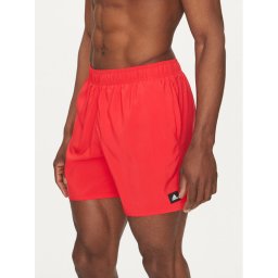 adidas Плувни шорти Solid CLX JC9919 Червен Regular Fit