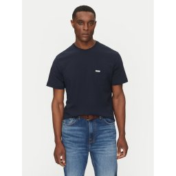 Guess Jeans Тишърт M5RI74 K8FQ4 Тъмносин Regular Fit