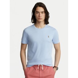 Polo Ralph Lauren Тишърт Classics 710740727 Светлосиньо Slim Fit
