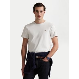 Polo Ralph Lauren Тишърт 710740727 Бял Slim Fit