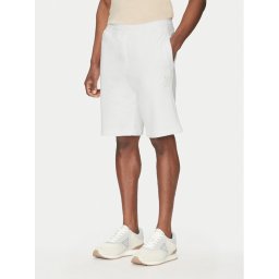 Guess Спортни шорти M5GD10 KCN01 Бял Regular Fit