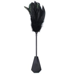 BDSM Пръчка за гъделичкане и пляскане "LATETOBED TICKLER" 33 см