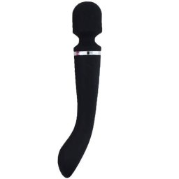 Вибратор и вибро-масажор - 2 в 1 "MOOVE WAND MASSAGER" 24 см. Двустранен