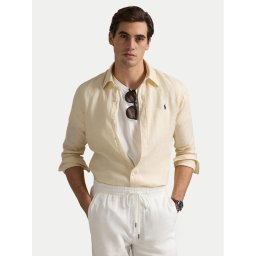 Polo Ralph Lauren Риза 710968915005 Бежов Slim Fit