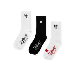 Mickey&Friends Дълги чорапи ACCCS-SS24-338DSTC Черен