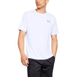 Тениска Under Armour Tech 2.0 SS Tee White/ Overcast Gray XL
