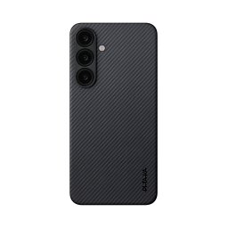 Гръб Pitaka за Samsung S25, Black/Grey Twil, Ultra Slim
