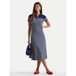 Polo Ralph Lauren Ежедневна рокля 211959122001 Тъмносин Regular Fit