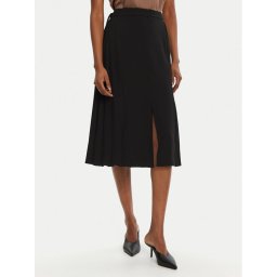 Rinascimento Миди пола CFC0122491003 Черен Regular Fit