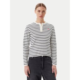 Pieces Пуловер Senna 17156406 Екрю Regular Fit