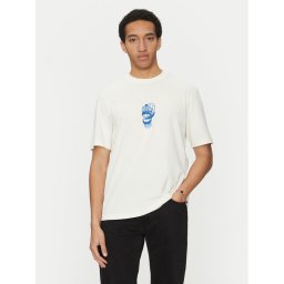 HUGO Тишърт Nutongo 50533391 Бял Regular Fit