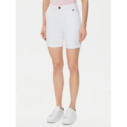 U.S. Polo Assn. Шорти от плат WUP1121 Бял Regular Fit